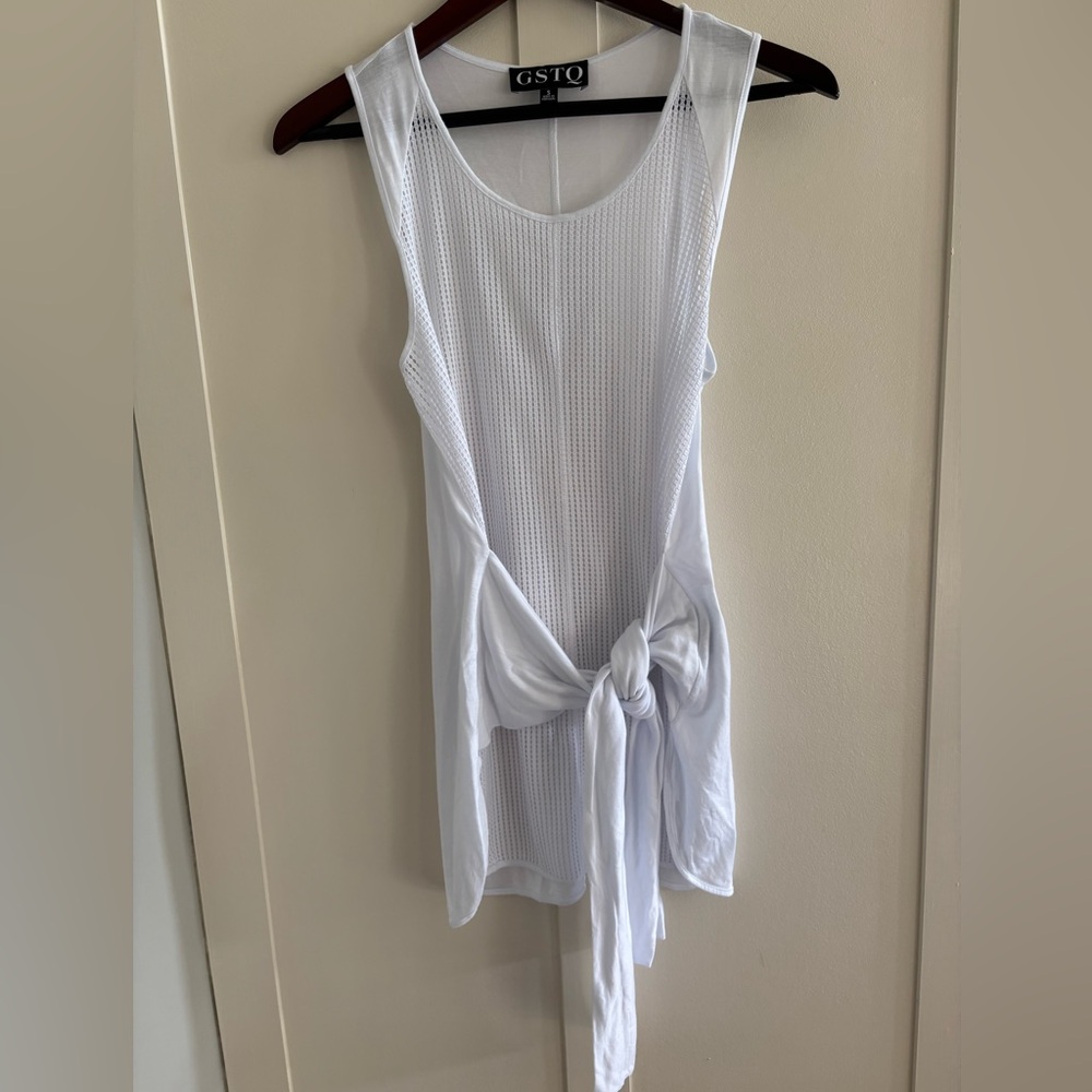GSTQ Mesh Sleeveless Top